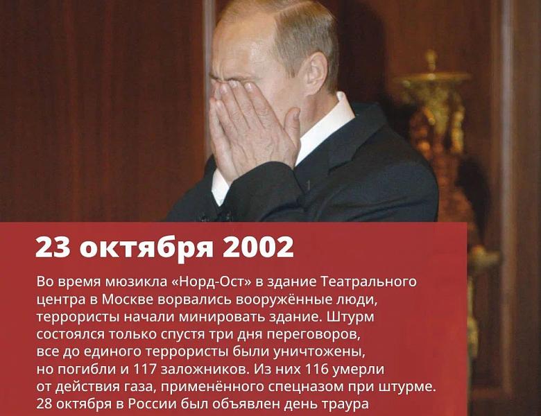О событиях начала 21 века в России.